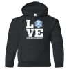 18500B Youth Heavy Blend Hooded Sweatshirt Thumbnail